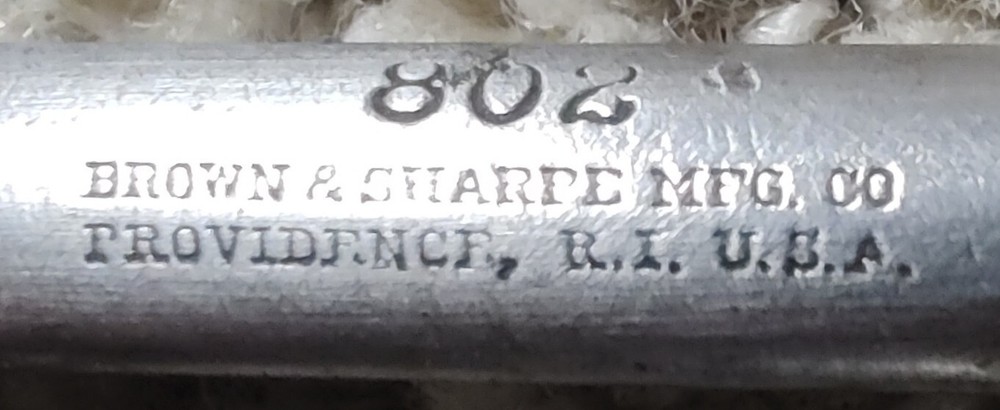 VERY NICE SOLID CONDITION 🗽BROWN AND SHARPE NO 802 7" ID CALIPER