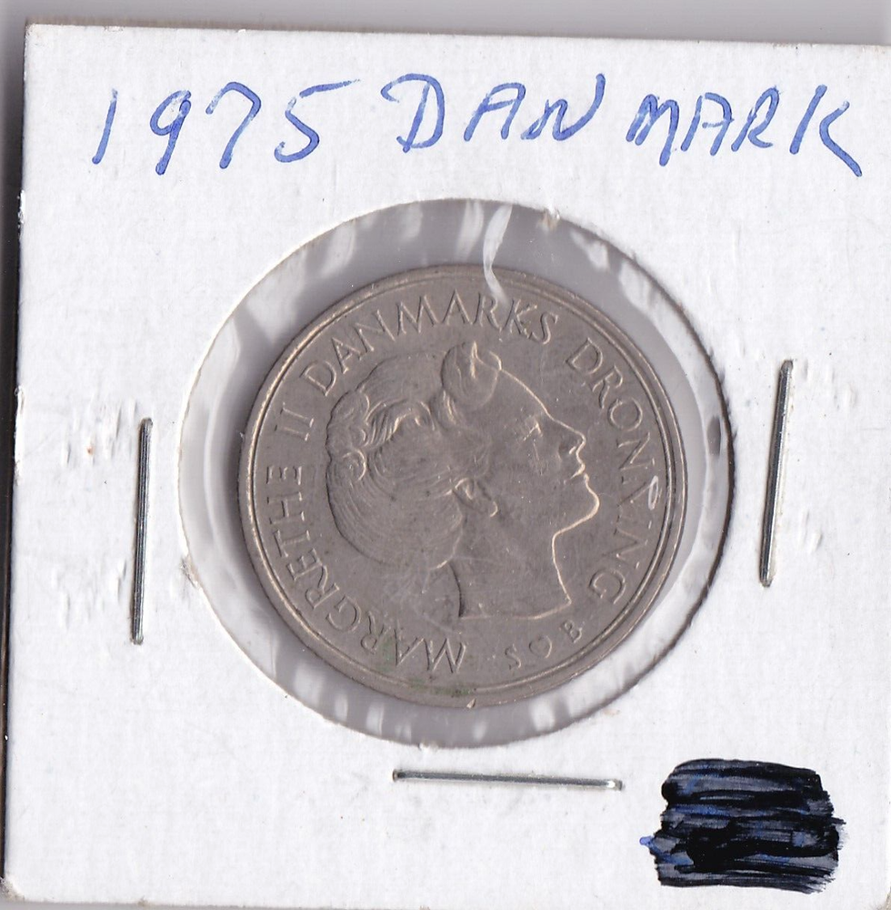 1975 Denmark 1 Krone