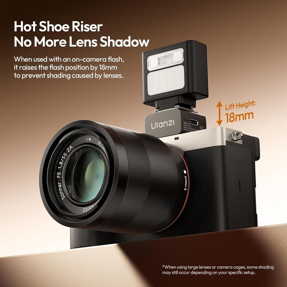 ULANZI Wireless Flash Trigger Universal Camera Hot Shoe