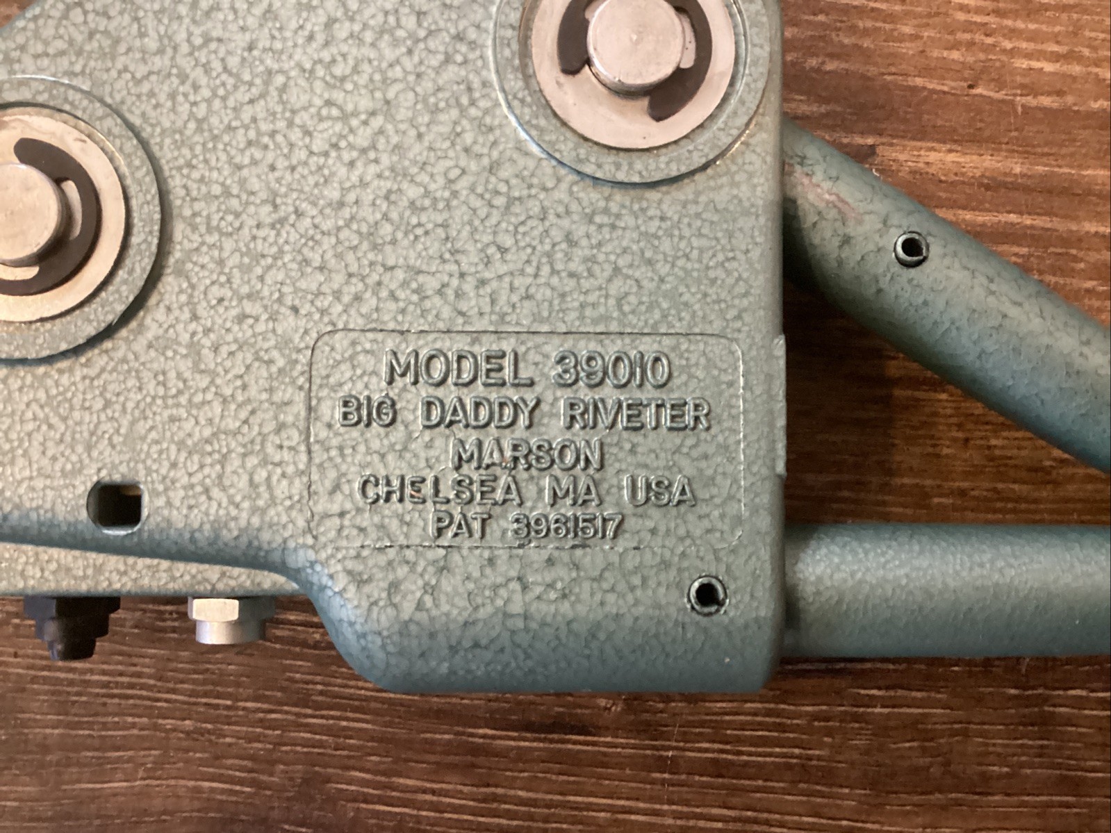 NEW Marson Tools "Big Daddy" Heavy Duty Riveter 39010 Free Ship