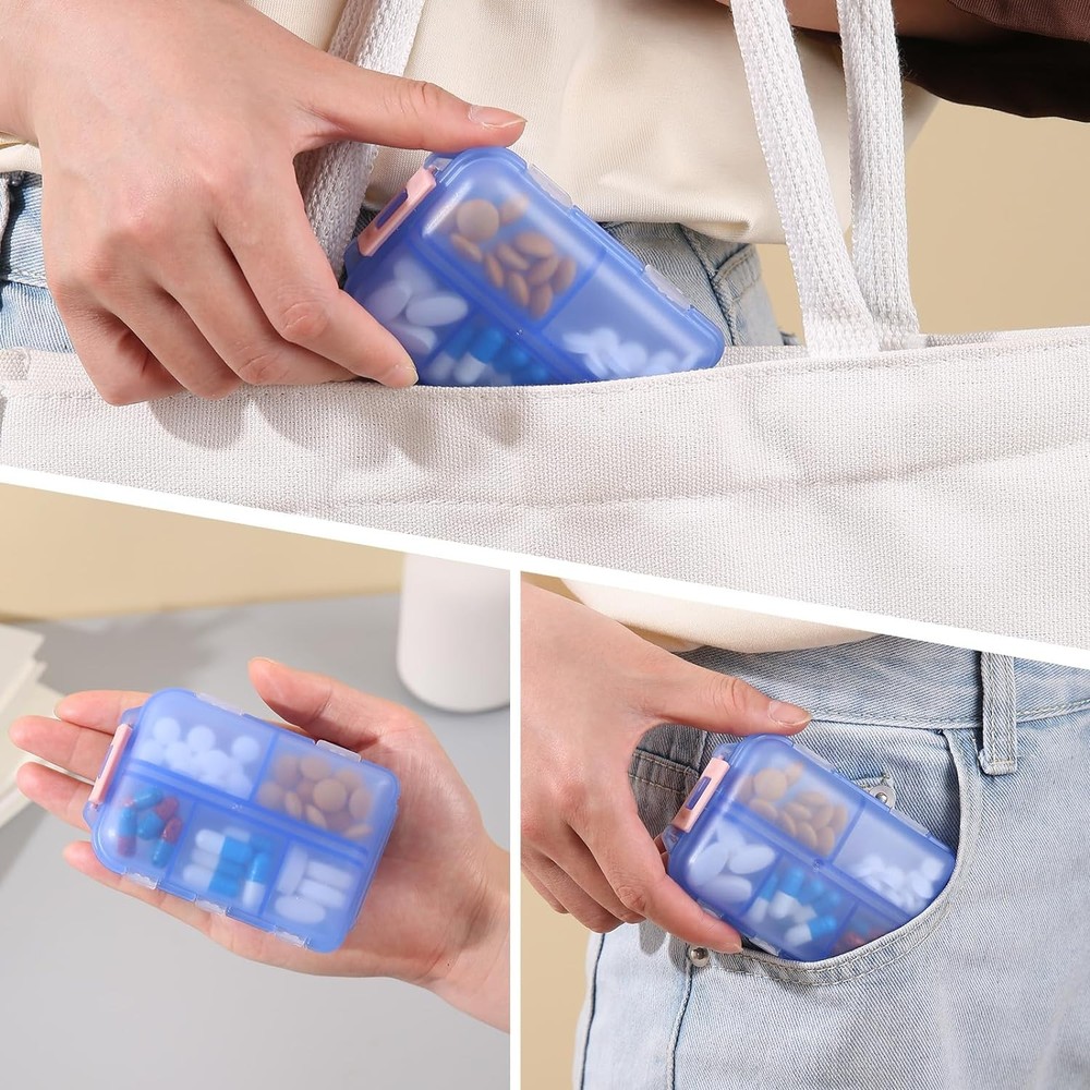 , Compact and Portable Pill Box, Perfecb23