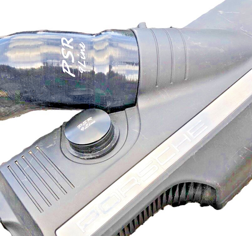 Porsche 997 Resonator Air Box Upgrade with Black Induction Pipe Kit