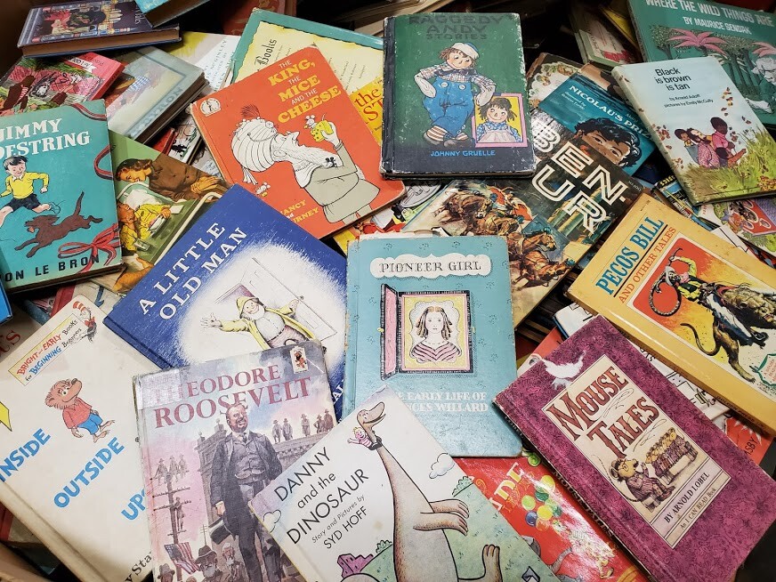 Lot of 10 Children's Vintage Rare Hard to Find Books *RANDOM*