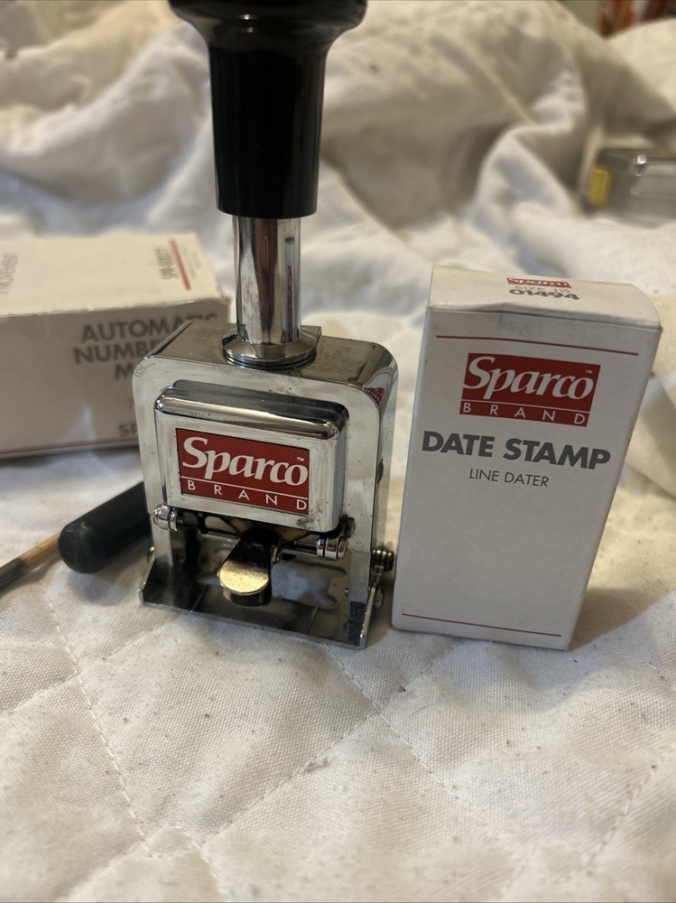 Sparco Automatic Numbering Machine SPR80057 5 Wheel 7 Movement