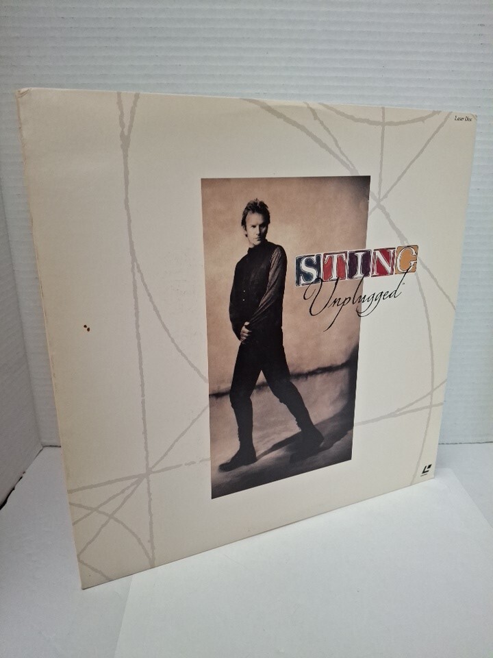 STING UnPlugged (1992 Live Music,LASERDISC)