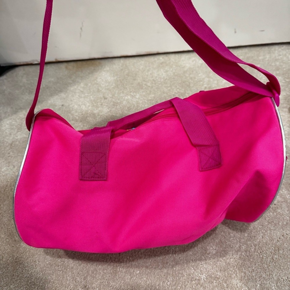 Vibrant Pink Dance Duffel Bag
