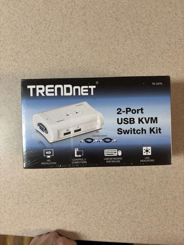 Trendnet 2-port USB KVM Switch Kit