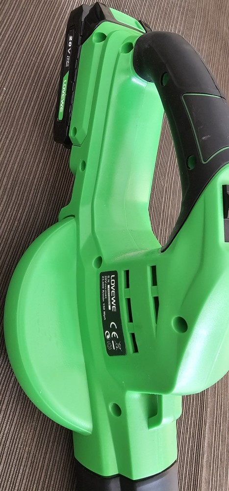 Lovewe 20V Cordless Leaf Blower. Open Box.