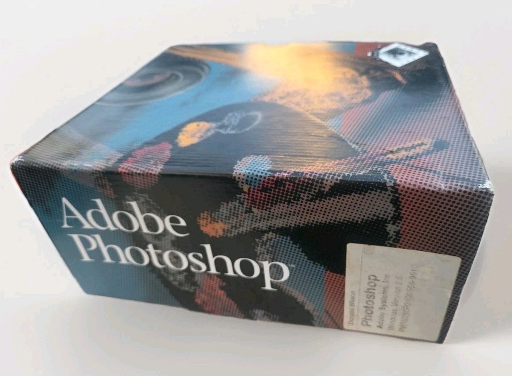 Adobe Photoshop Windows 2.5 what Started It All 1992 Complete CIB