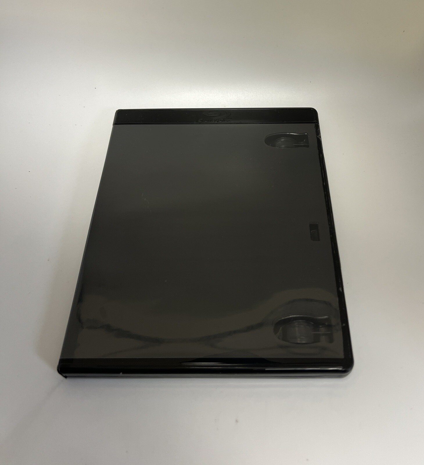 10 PCS 12mm Single Blu-Ray DVD Case With Blu-Ray Embossed Logo, Black,YH8-12MM