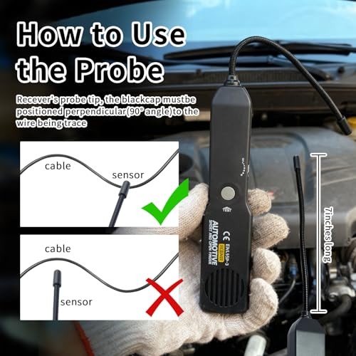 Cable Tracker Electrical, EM415 PRO Automotive Short & Open Finder, Wire