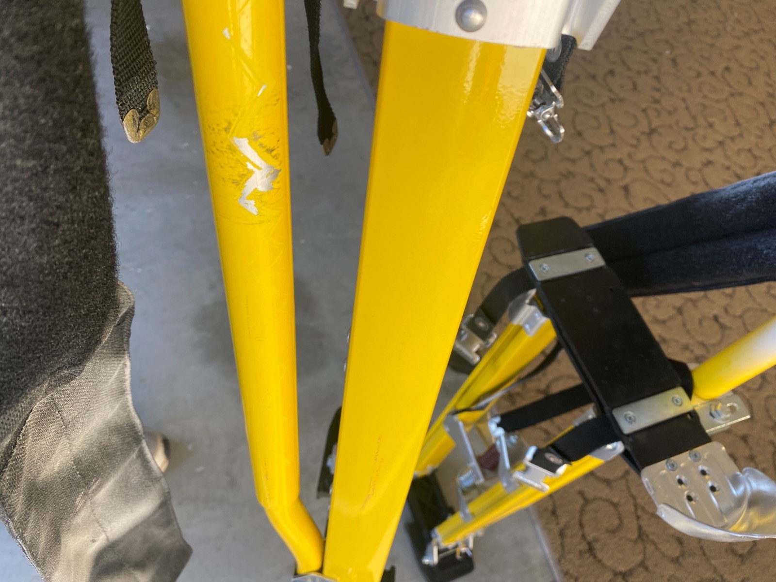 Pair Toolpro TP02440 24-40" Magnesium Drywall Painting Stilts