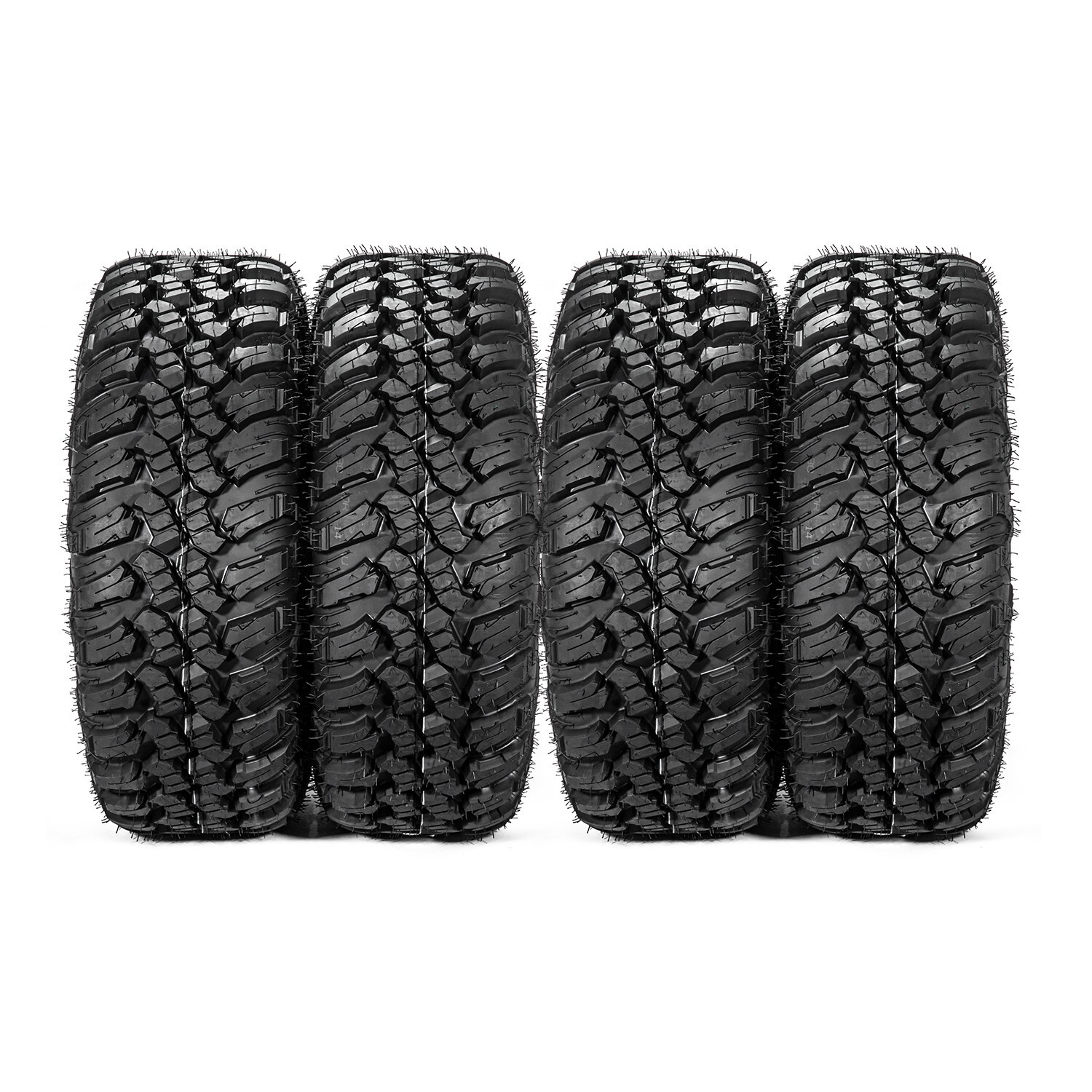 30x10x14 Set 4 8PR ATV Tires 30x10R-14 Radial UTV Tires All Terrain Heavy Duty