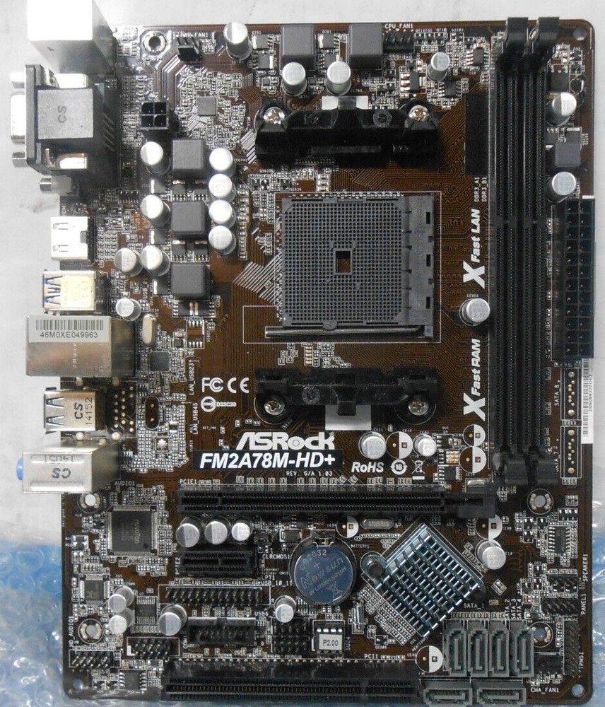 ASRock FM2A78M-HD+ Socket FM2b Motherboard