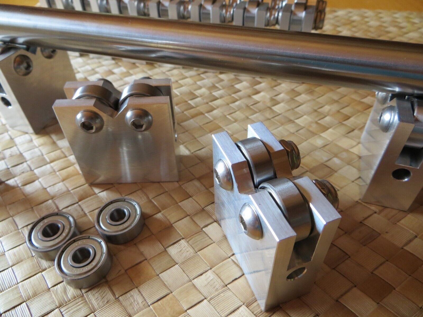 Roller Bearing V-Block, Small Shaft Inspection Blocks, Spine Tester Blocks
