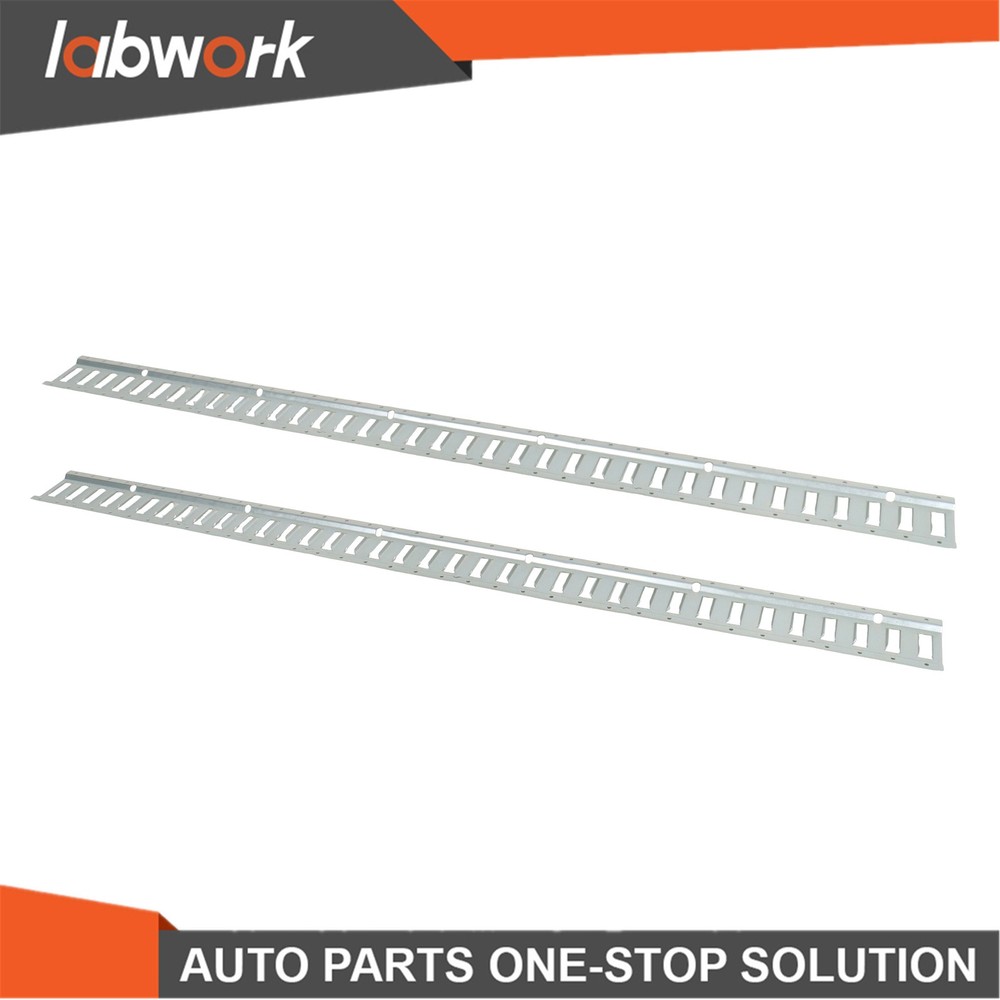 Labwork For Vans Trailers 4 Pack 6' E Track Tie Down Rail Kit Galvanized Steel