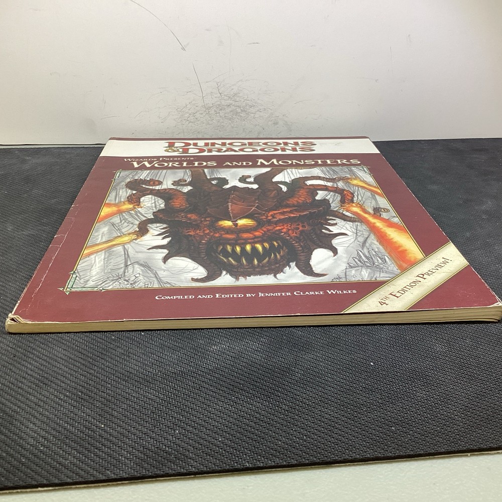 Dungeons & Dragons Worlds and Monsters 4th Edition Sourcebook MS121430