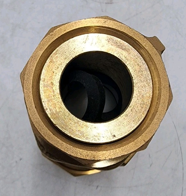 Zurn Wilkins 1UFMX34UF-700XL Dual Check Valve Outlet 3/4" FNPT / Inlet 1" FMTC