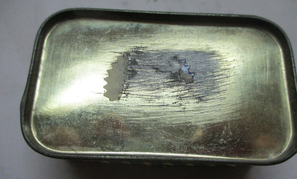 Tin Museum Empress Brand Robert J Pierce's Tablets Great graphics empty EUC