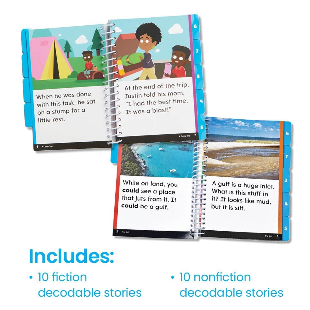 hand2mind Guided Phonics + Beyond Decodable Books Unit 5, Multicolor