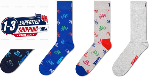 Happy Socks 5-Pack Pattern Small-Medium, Bike