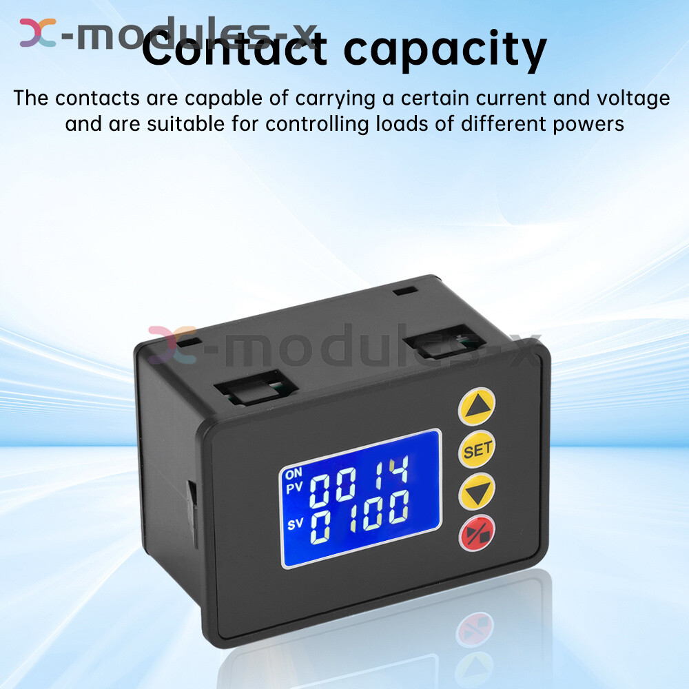 W3050 AC110-220V LCD Digital Microcomputer Time Controller Delay Relay Module