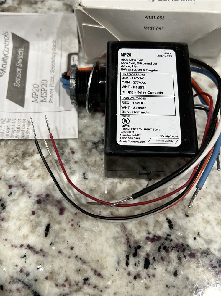 Acuity Controls / Sensor Switch MP20 120/277 VAC Mini Power Pack