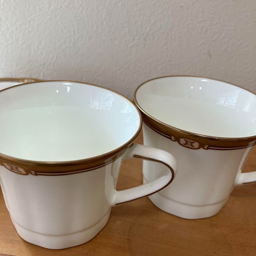 CELINE Cup Saucer Pair Set #3