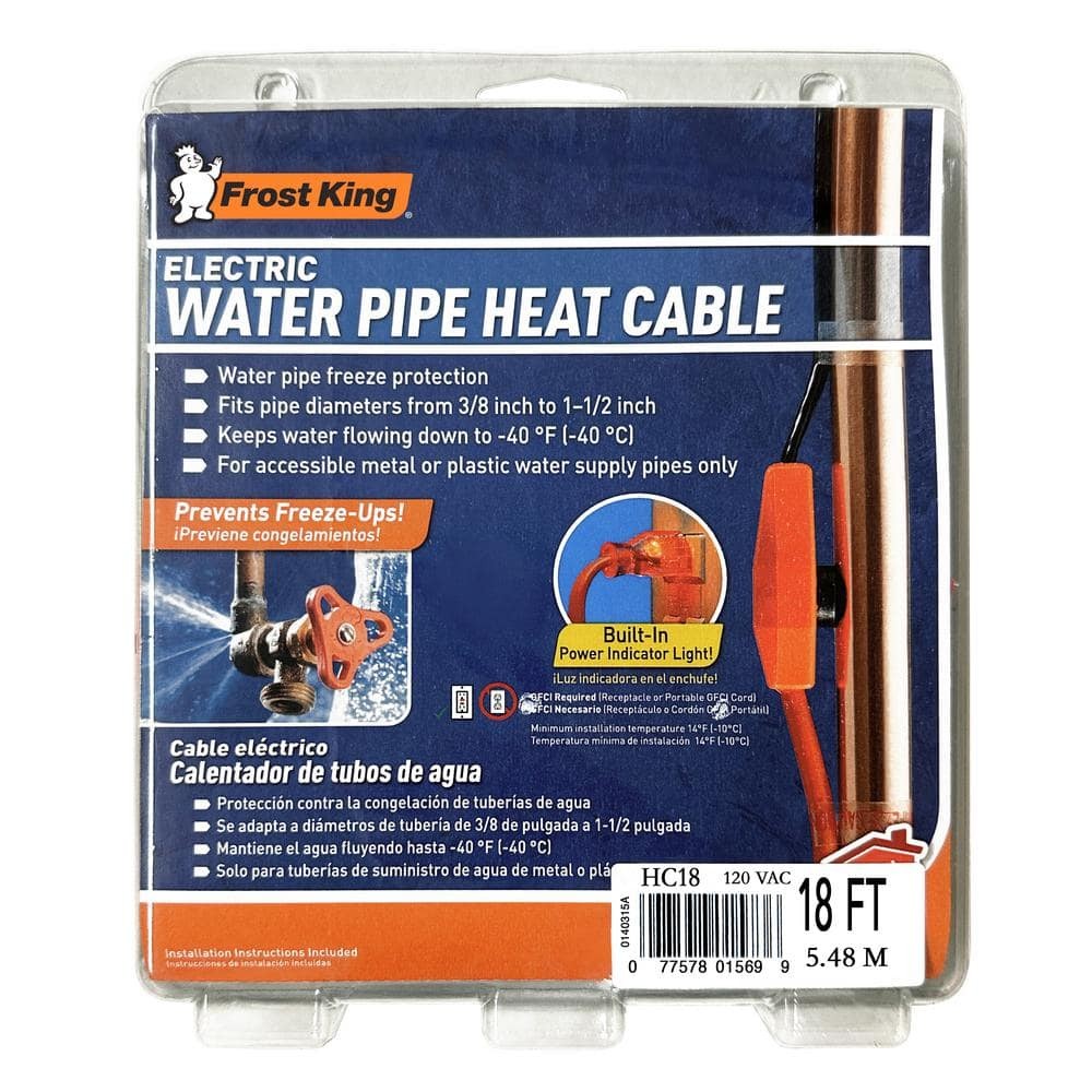 Frost King 18 ft. Automatic Electric Heat Cable Kit