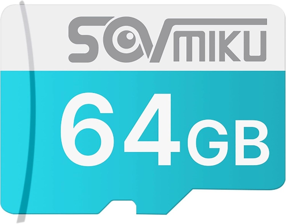 Micro 64GB_SD Card for Cameras, Read 90MB/sec, Write 25MB/sec, Memory Card fo...