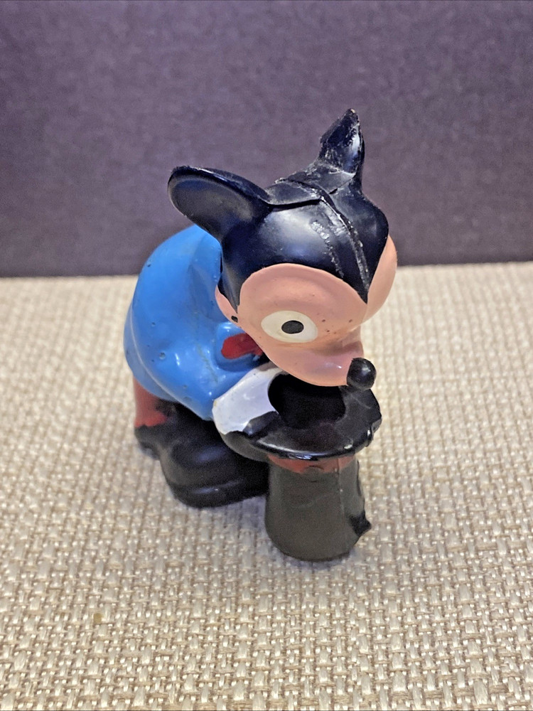 VINTAGE MARX BOBBLE HEAD NODDER MICKEY MOUSE 2"