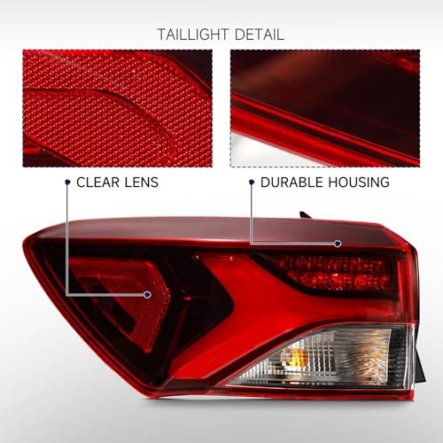 Led Tail Light Assembly Compatible with 2021-2023 Chevy LED-Left Driver Side