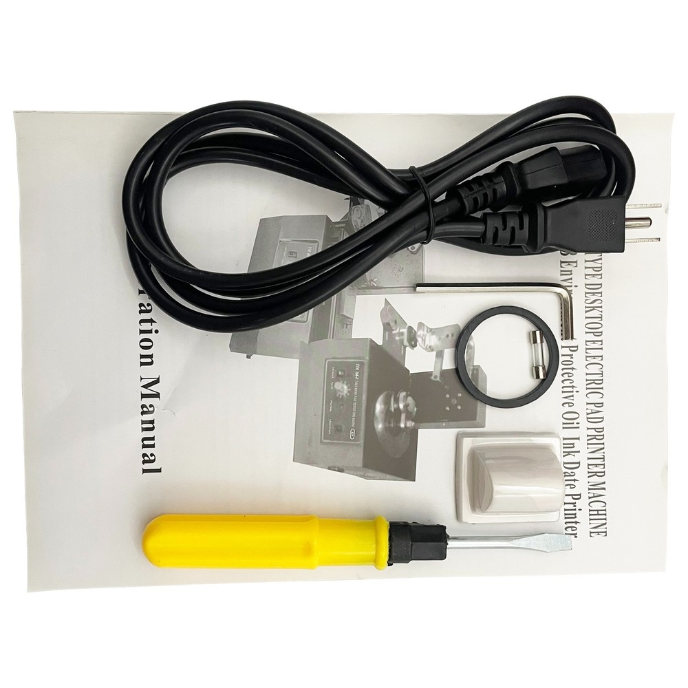 110V Electric Ink Pad Printing Machine Ink Coding Machine Small Date Printing