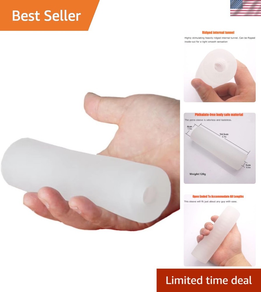 Soft Silicone Erection Pump Sleeve with Quick Release for Optimal Performance