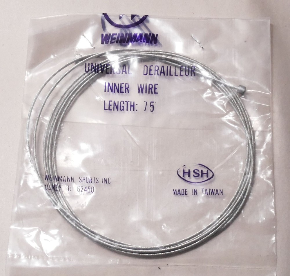 Weinmann Universal Inner Wire Shift Cable Front or Rear Derailleur NIP