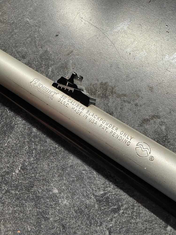 KNIGHT DISC RIFLE .50 CAL STAINLESS MUZZLELOADER BARREL 23”