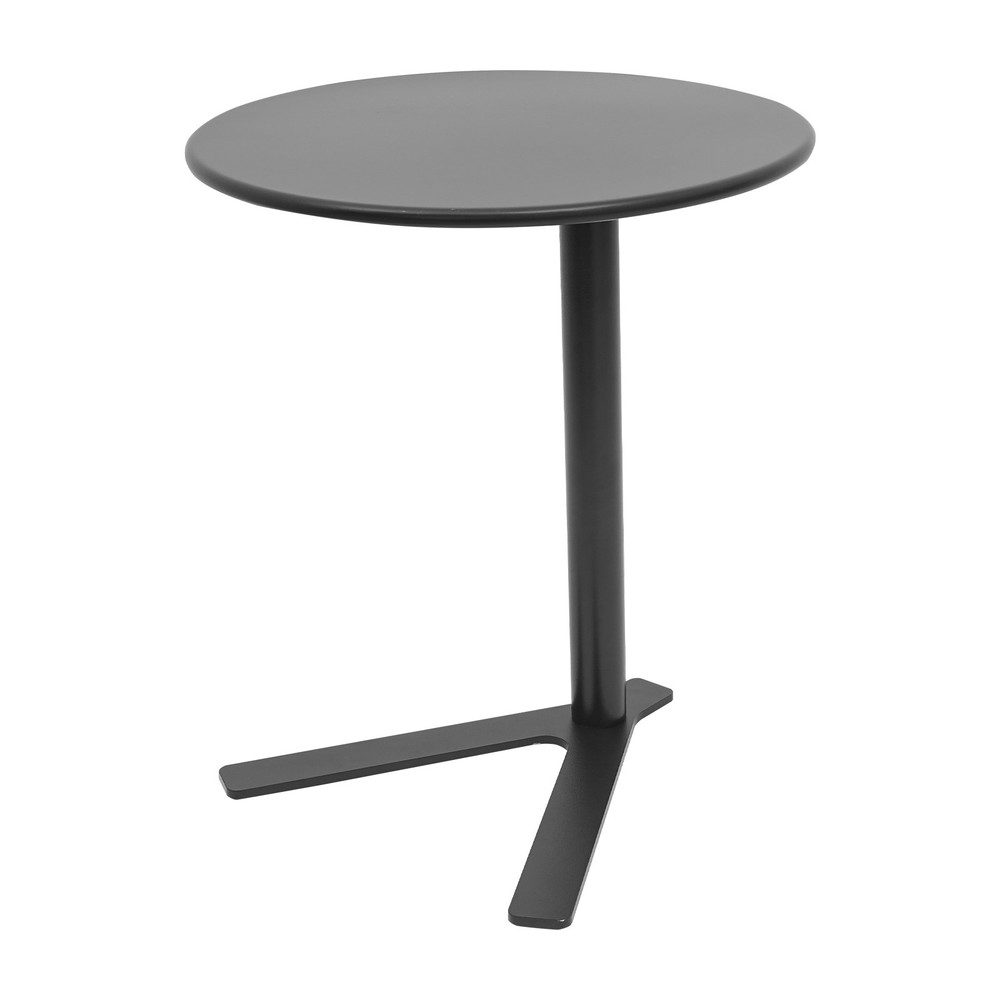 Round Side Table with Y-shaped Base, Side Table for Small Spaces,Couch End Table