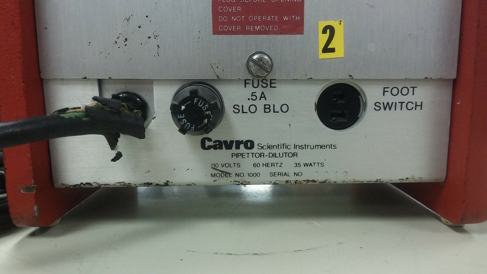 CAVRO Scientific Instruments Model 1000 Pipettor Dilutor