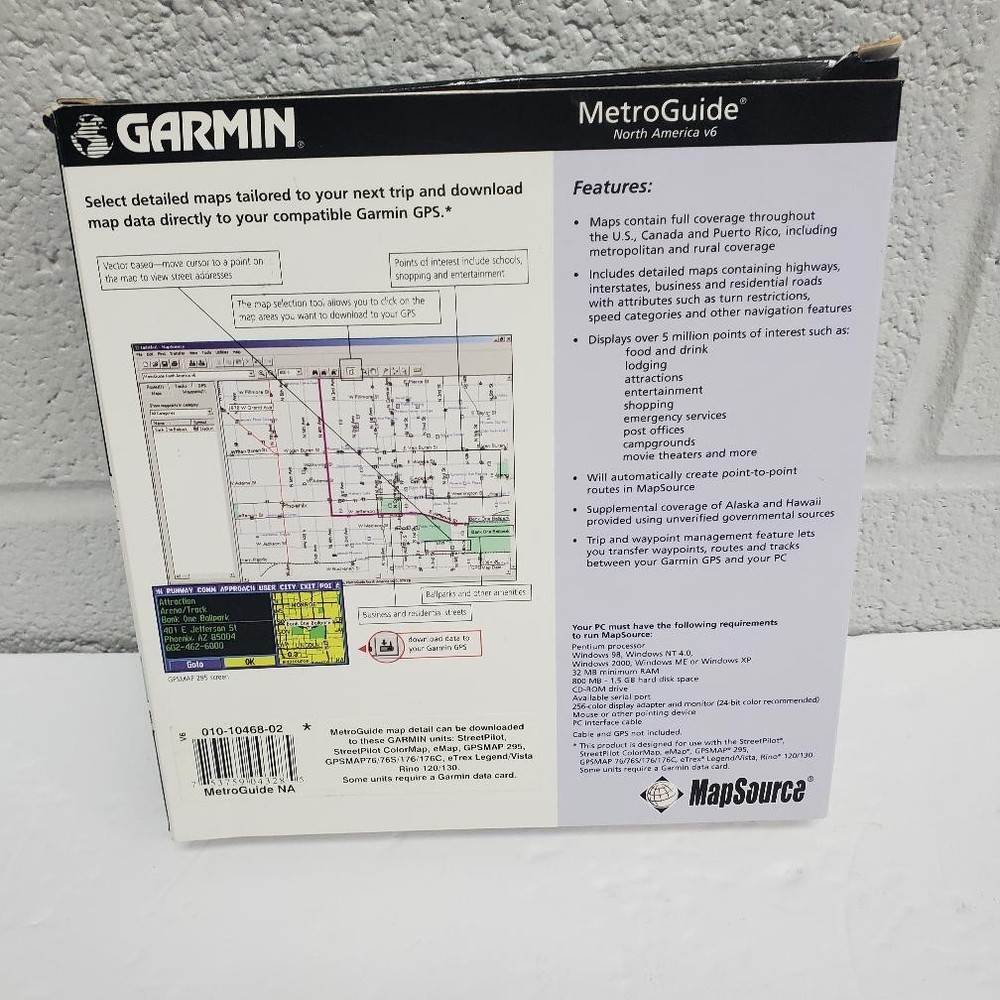 GARMIN METRO GUIDE (B07003763)