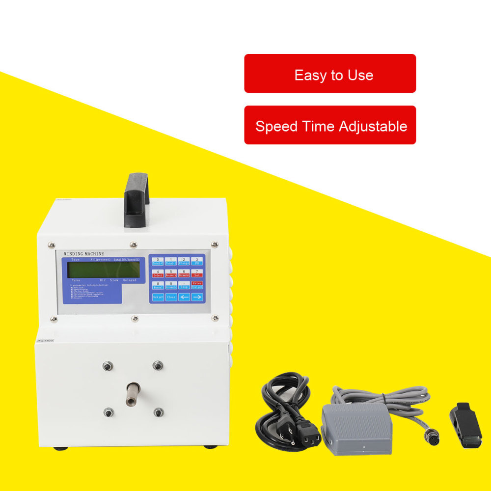 110V Automatic High-speed Wire Twisting Machine Line Strander with LCD Display