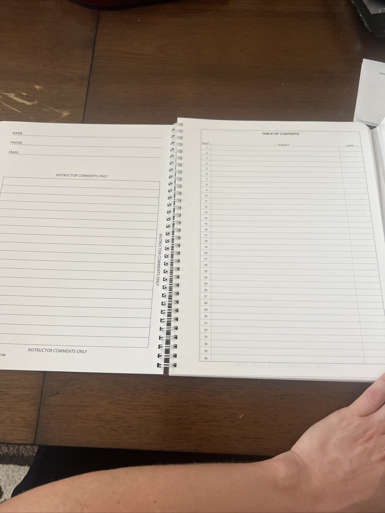 Carbonless Notebook BookFactory Note Taking Notebook