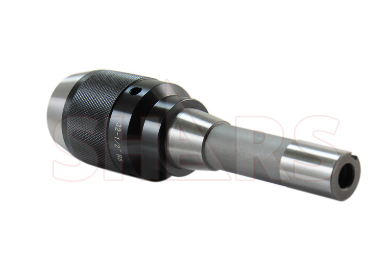 SHARS 1/2" Keyless Drill Chuck with R8 Integral Shank 13mm NEW P[