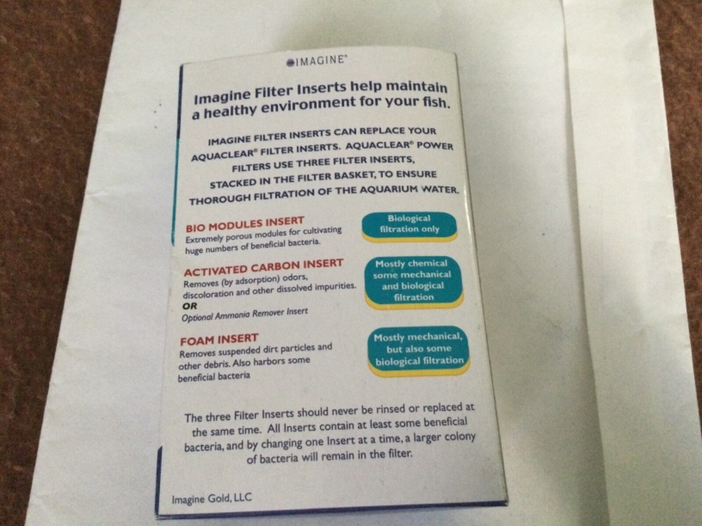 Imagine Bio Modules Filter Insert for Hagen AquaClear 70/300 