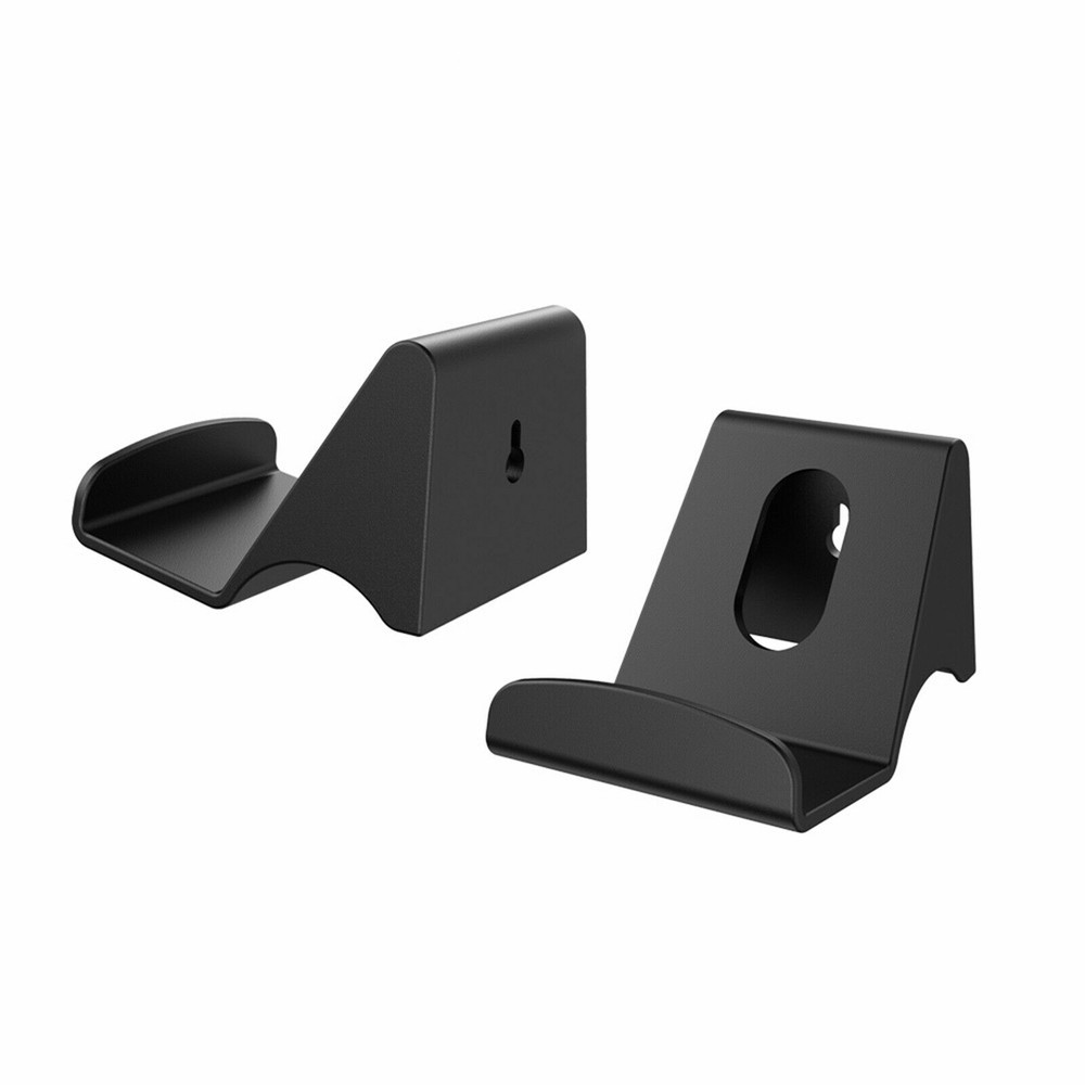 2 Game Controller Headset Headphones Wall Mount Bracket Holder Hanger Hook Stand