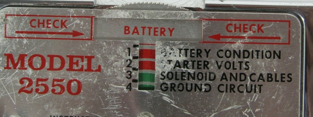 Vintage Sonco Components Tester Analyzer Model 2550