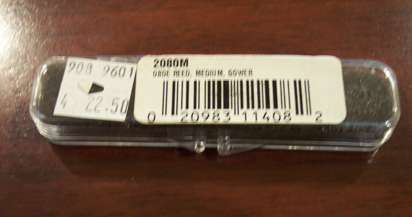 New Conn Selmer Gowan Premium 2080 Oboe Reed Medium