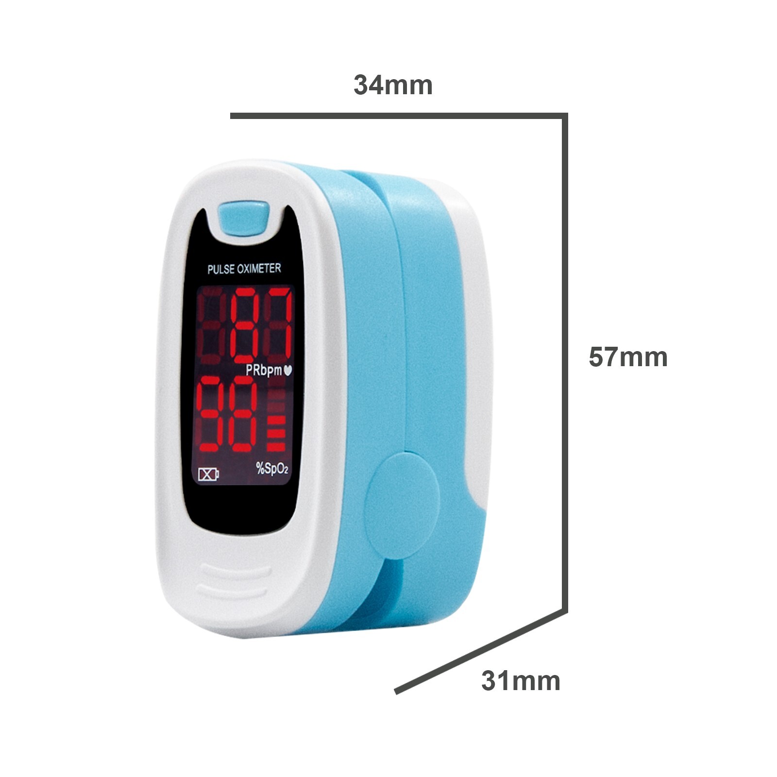 US seller Finger Pulse Oximeter Blood Oxygen Sensor O2 SpO2 Monitor Heart Rate