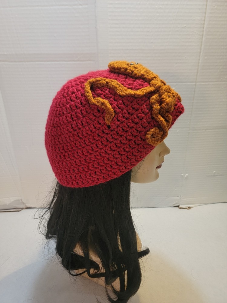 Handmade Crochet Octopus Beanie Hat