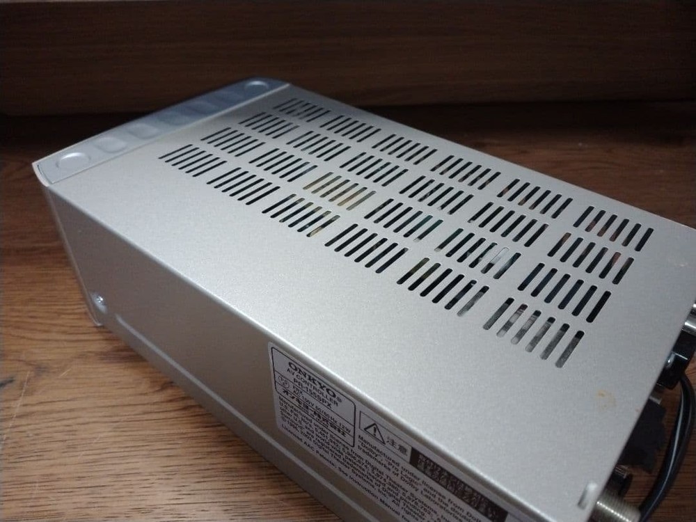 Onkyo PR-155SPX AV Controller Processor Powers On Untested Silver Japan