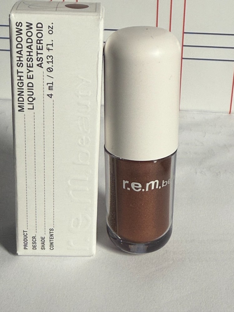 r.e.m. beauty Midnight Shadows Liquid Eyeshadow, ASTEROID, .13 oz NIB